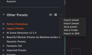 screenshot of workbench